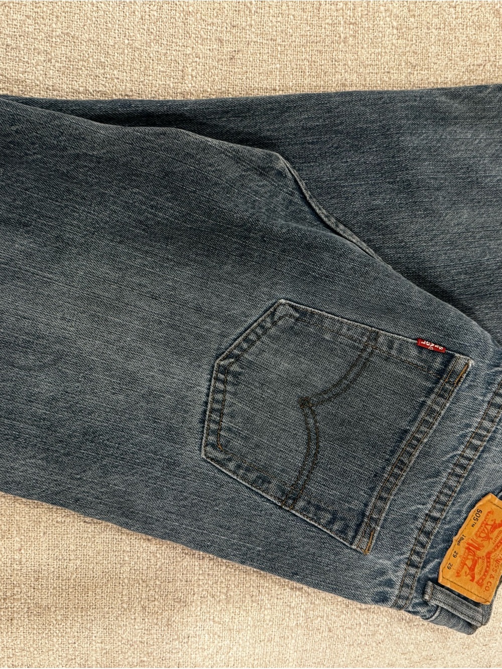 Levi’s 505 Regular Jeans W29 L29 Medium Wash Straight Leg Denim